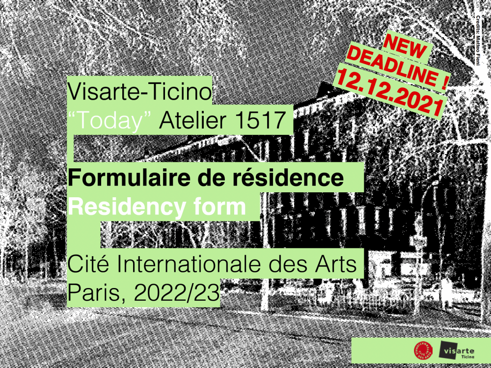 Atelier 1517 - Paris / New Deadline!